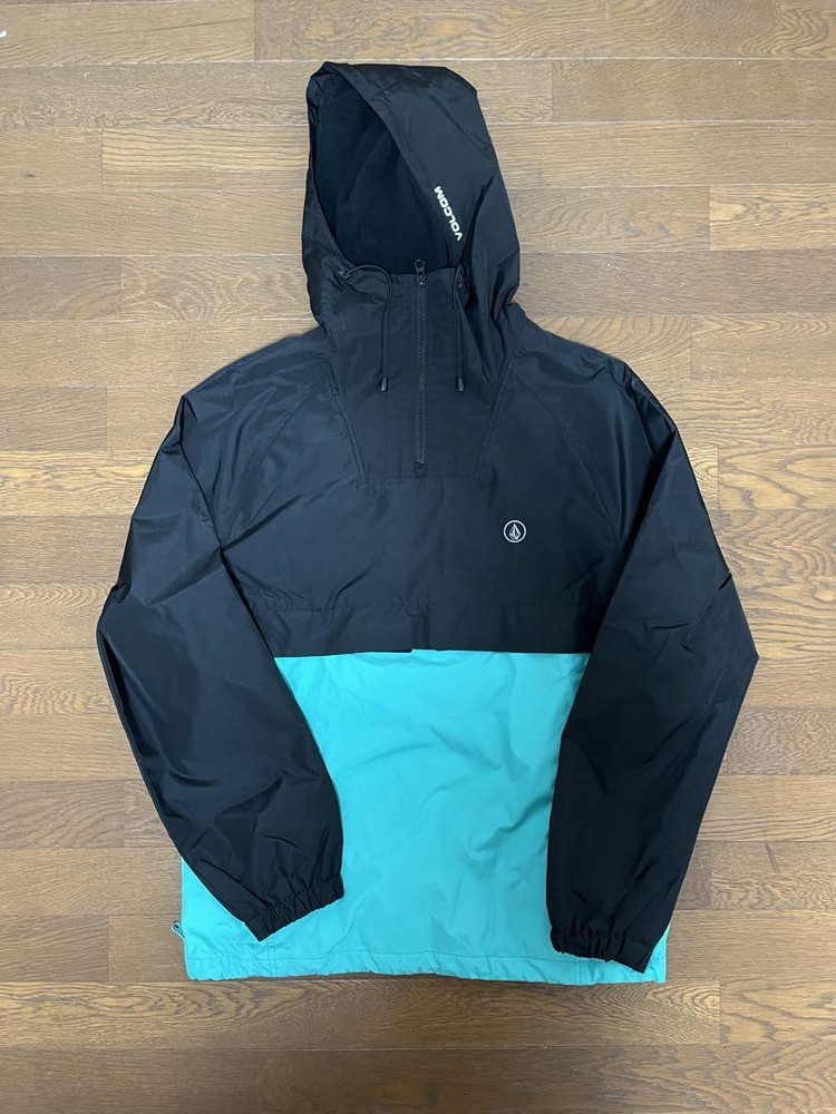 Volcom Snowboard Anorak Jacket Mens Size M Balck