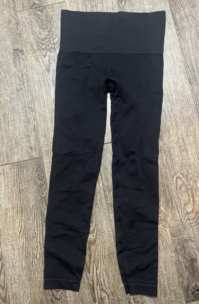 Spanx Look at Me Now Seamless Leggings Black Medium FL3515