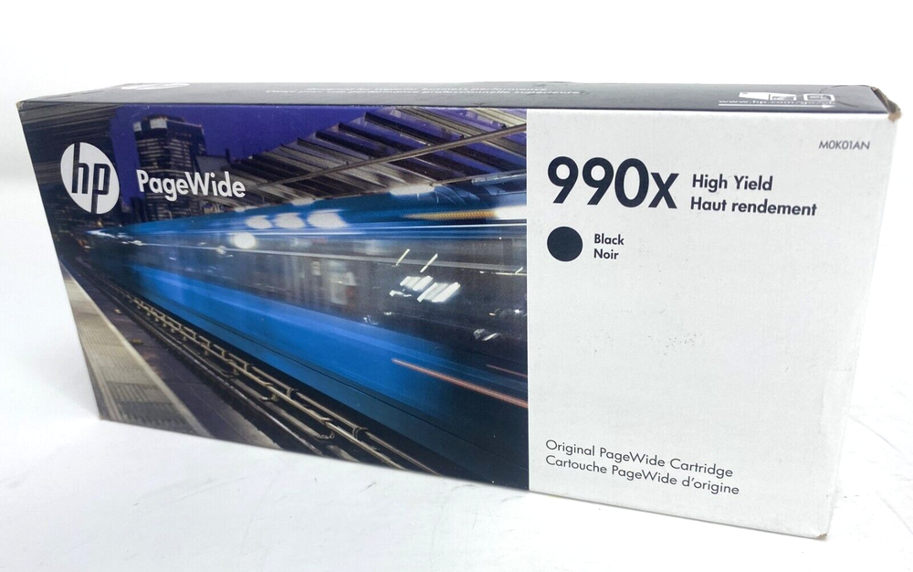 2022 GENUINE HP 990X HI-YLD BLACK INK CARTRIDGE PageWide Pro 750 772 777 M0K01AN