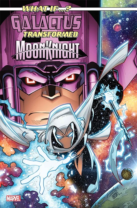 What If Galactus Transformed Moon Knight 1 2025 Variant Covers
