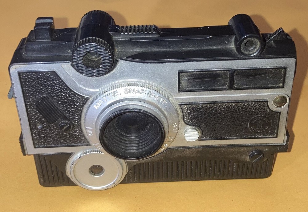 1964 Mattel Agent Zero M Snap Shot Camera Gun-NICE!