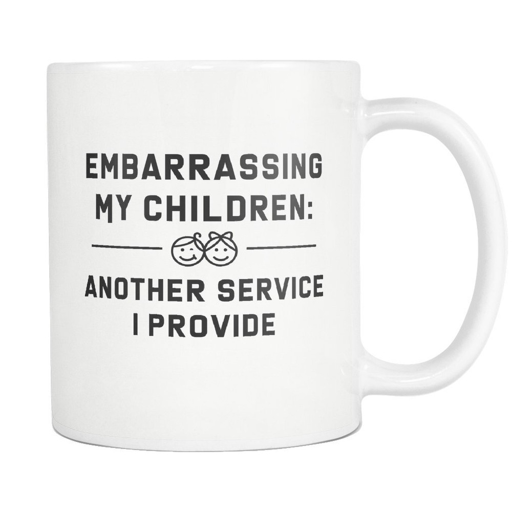 Funny Coffee Mug Gift For Dad From Kids And Mom