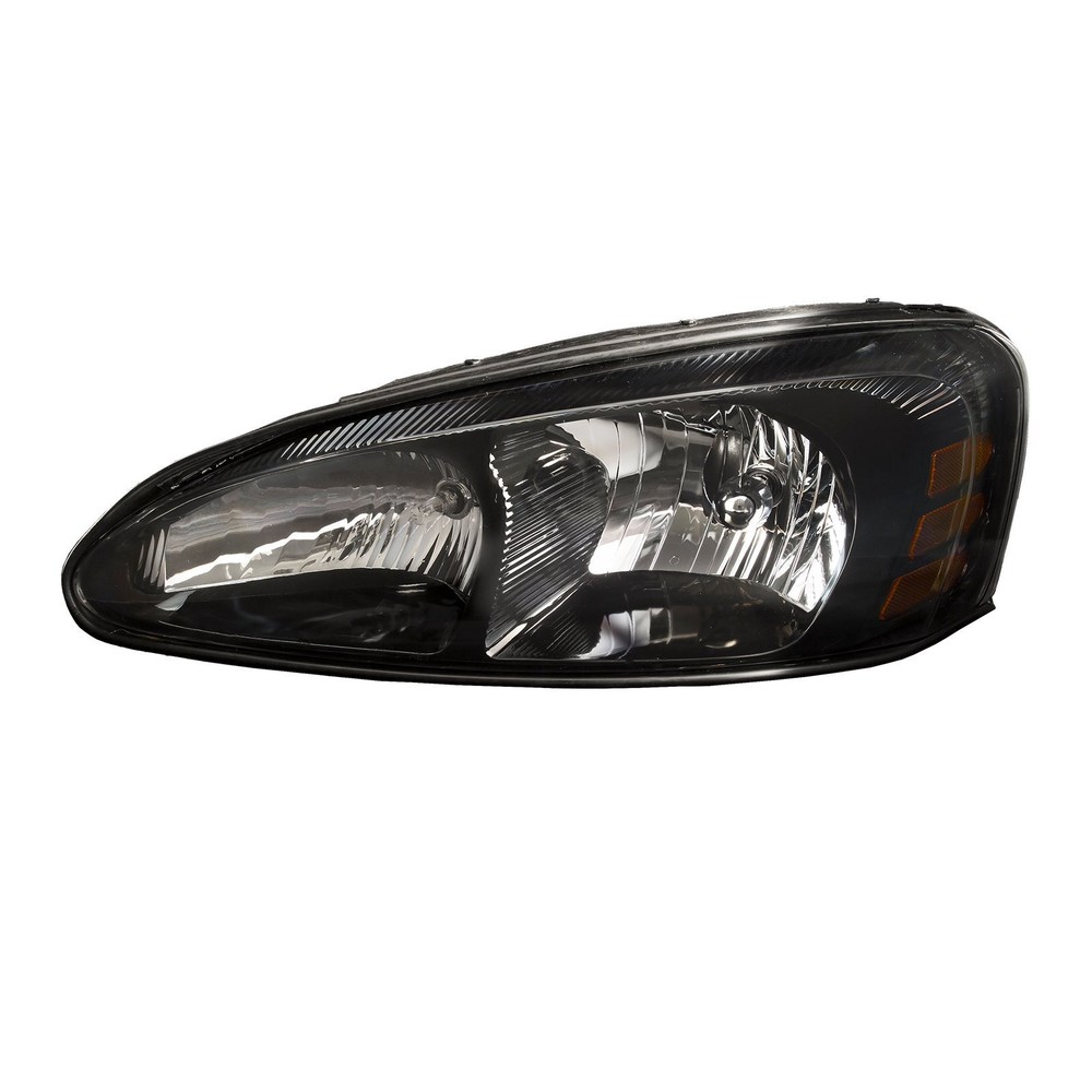 Headlight For 2004-08 Pontiac Grand Prix Left Side Halogen With Bulb Clear Lens