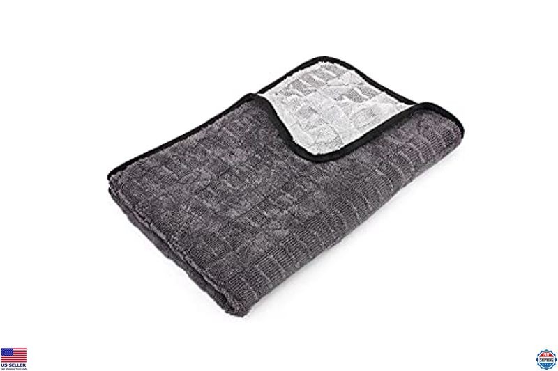 70/30 Microfiber Car Drying Towel 900gsm 20x30in Fast Scratch-Free Ice Drying