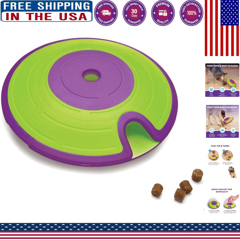 Nina Ottosson Level 2 Dog Puzzle Toy - Intermediate Treat Maze for Fun Play