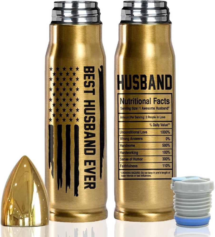 Best 17Oz Stainless Steel Bullet Tumbler Gift for Husband