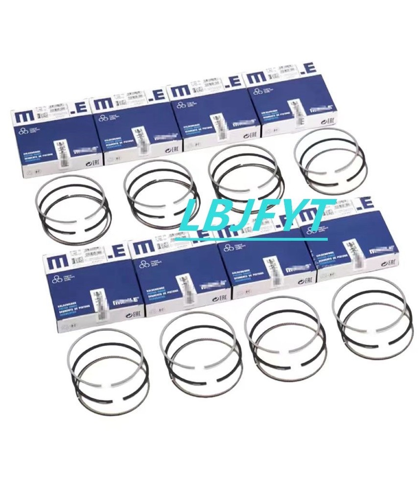 FSI BNS BYH 8pcs Piston Rings Set Φ84.5mm STD Mahle For Audi RS4 B7 R8 4.2L