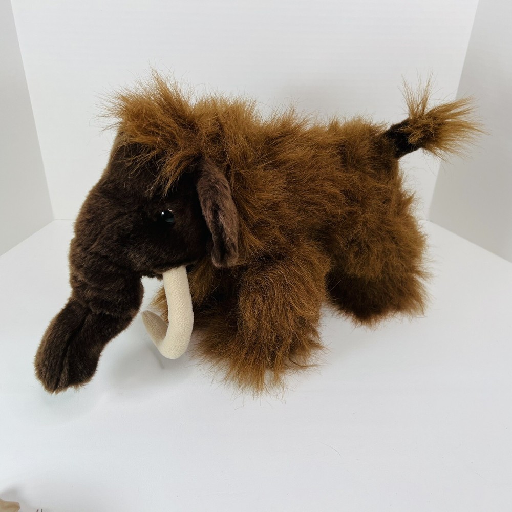 Build A Bear Workshop Brown Wooly Mammoth Elephant Stuffed Animal Plush