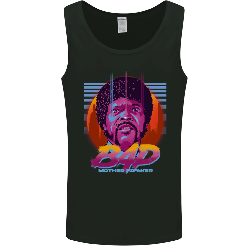 Bad Mother F#%ker Funny Offensive Movie Mens Vest Tank Top