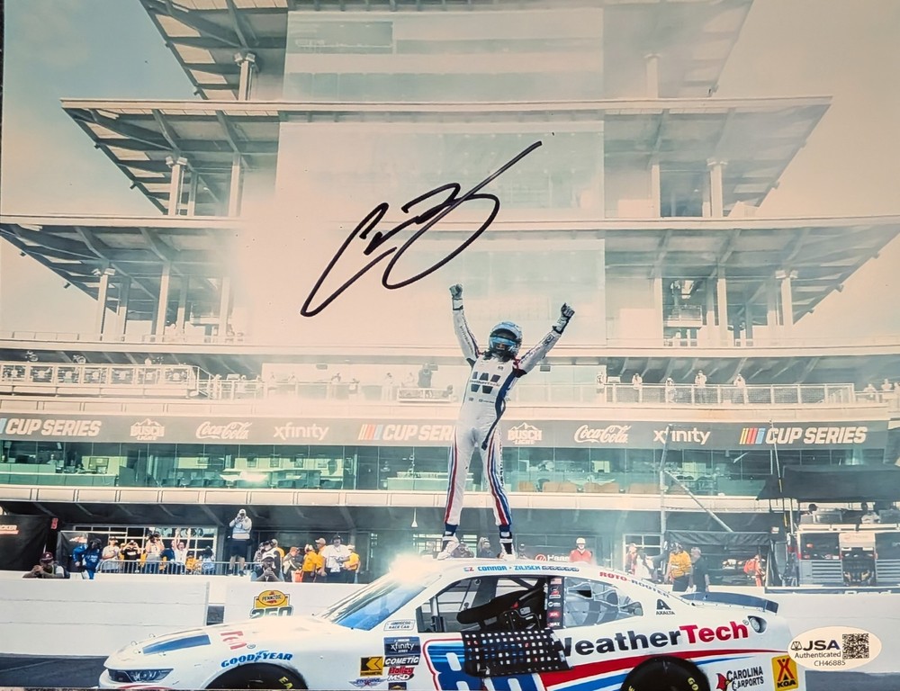 Connor Zilisch Signed 8x10 Photo Autographed JSA COA NASCAR Rising Star Rookie