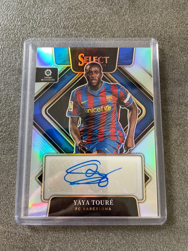 Panini Select La Liga 2022/23 Yaya Toure FC Barcelona Auto