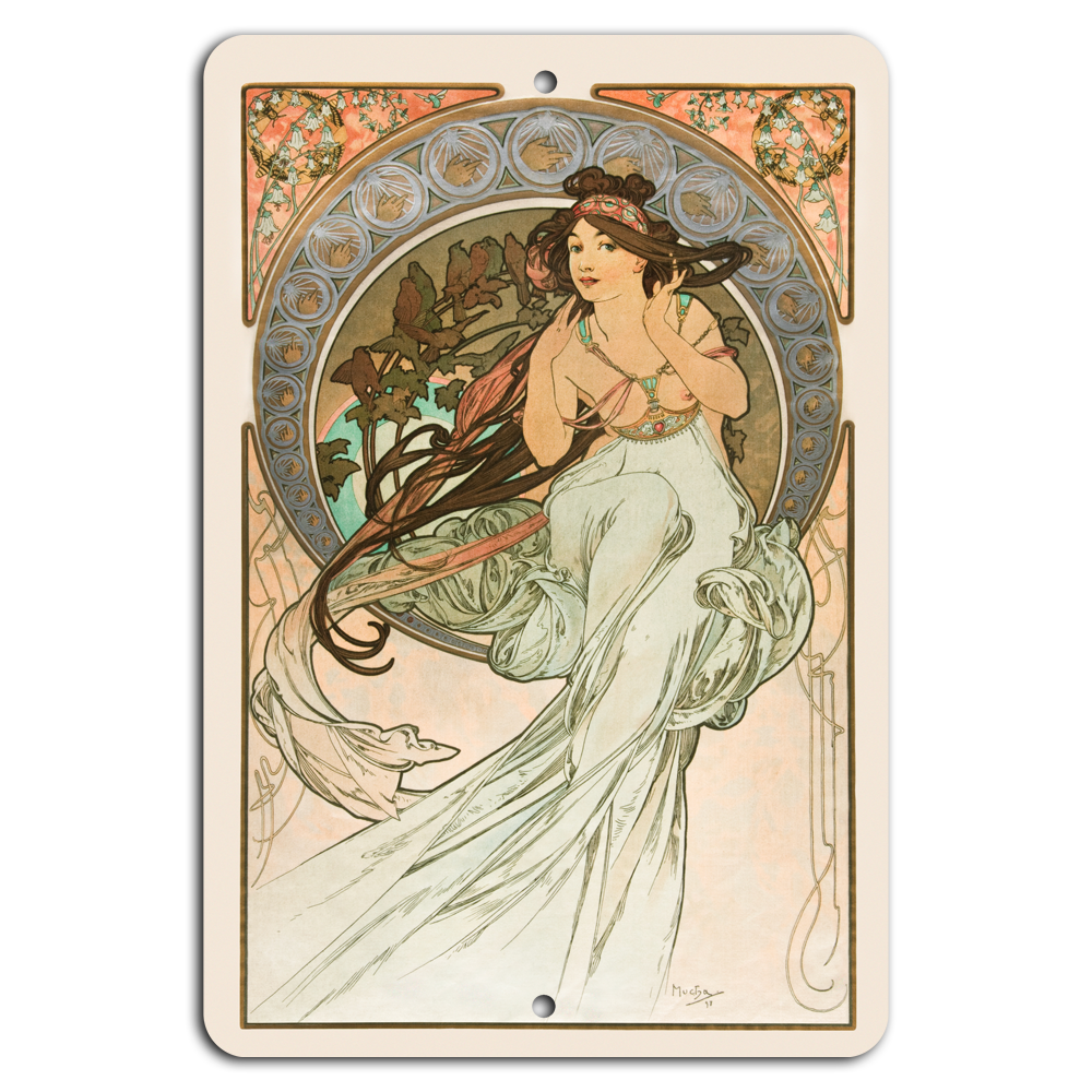 Art Nouveau Elegance Showcased in Timeless Metal Designs