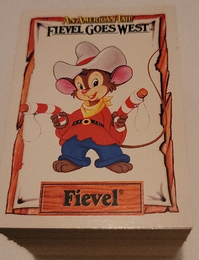 1991 Impel An American Tail Fievel Goes West Trading Card Set 150 Cards