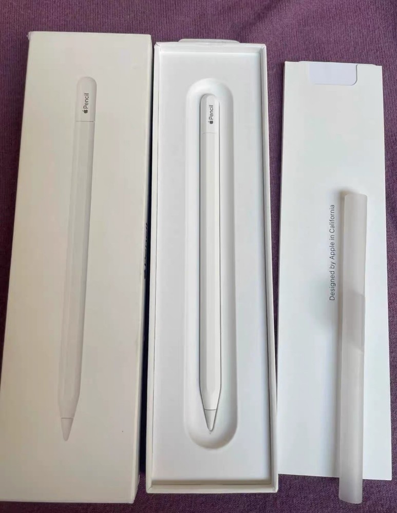 Apple Pencil USB-C Stylus MUWA3AM/A White with Bluetooth Fast Shipping