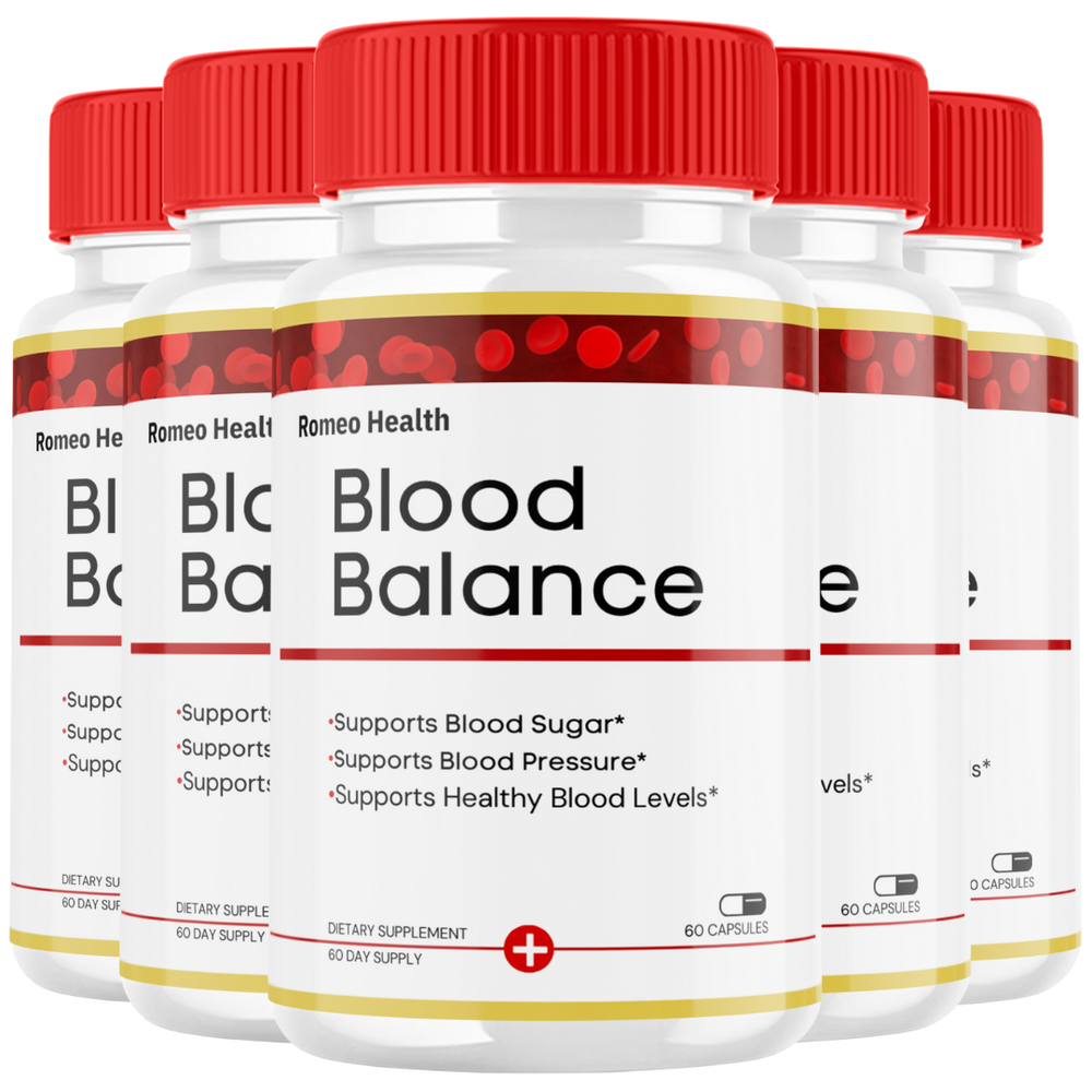 Blood Balance Pills Advanced Support BloodBalance Formula (5 Bottle)