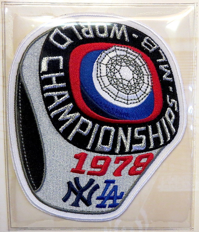 1978 WORLD SERIES NEW YORK YANKEES  LOS ANGELES DODGERS Willabee Ward PATCH ONLY