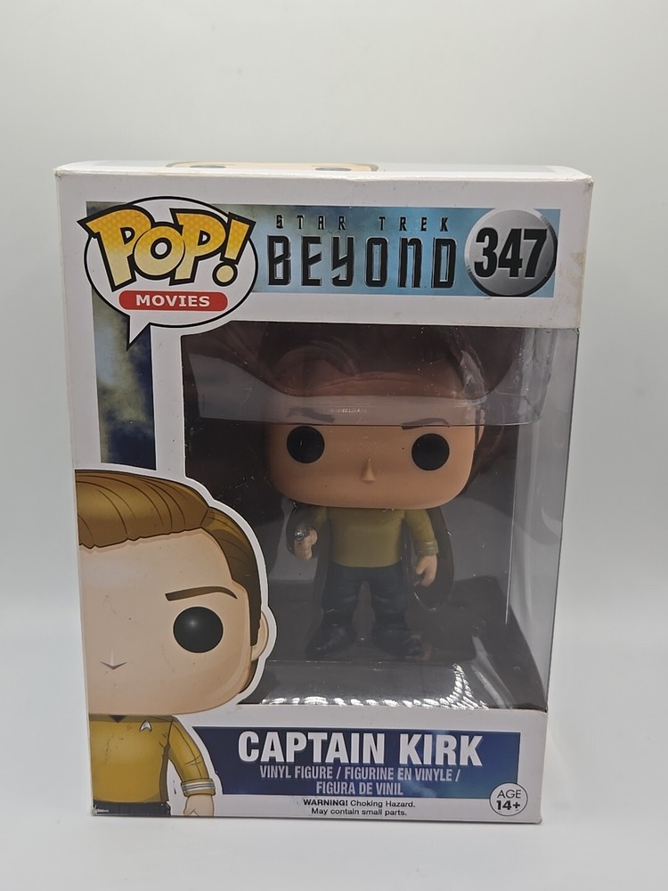 Funko Pop Star Trek Beyond Vaulted Captain Kirk Vinyl Figure #347