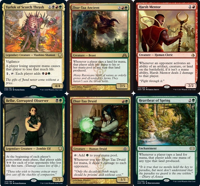 Custom Commander Deck Yurlok of Scorch Thrash - MTG EDH Magic - 100 Cards - NM