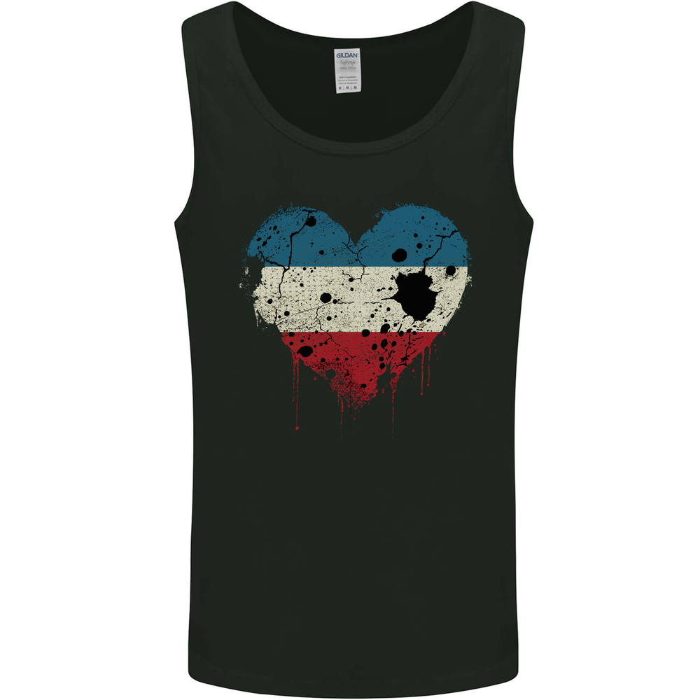 Love Flag Los Altos Football Mens Vest Tank Top
