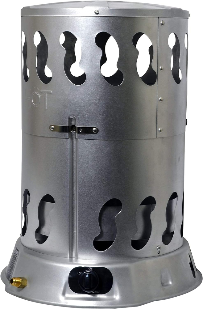 Corporation Convection Heater, 30- 80K Btu/Hr,Silver