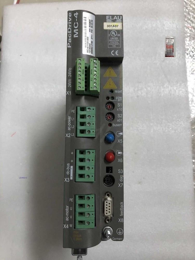 ELAU MC-4/11/01/400 90days warranty via DHL or FedEx #F8