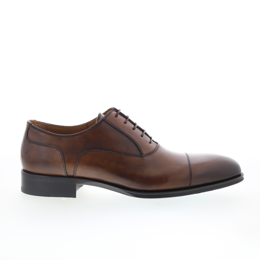Pastori by Di Bianco Avitus Mens Brown Oxfords & Lace Ups Cap Toe Shoes 11