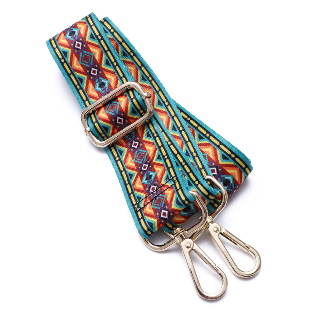 Cross Body Strap Handcrafted Patchwork Bag Fashionable Colorful