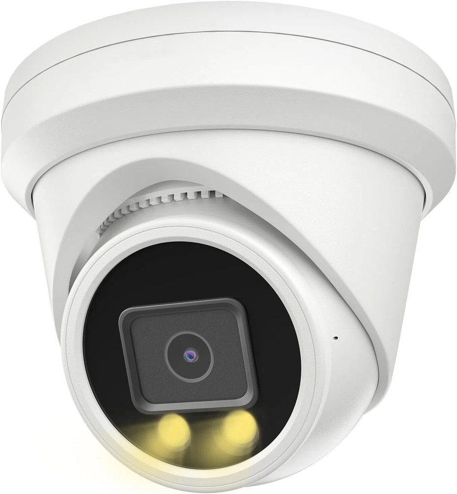 Hikvision Compatible 6MP IP Camera Full Time Colorvu POE  Outdoor 2.8mm with mic