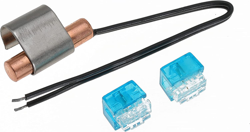 W10316760 Refrigerator Thermistor Sensor with Clip Fit for Whirlpool and for Se