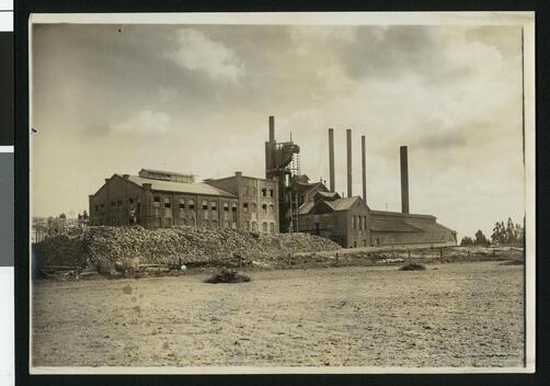 Vintage Sugar Beet Processing Plant in Chino Valley California