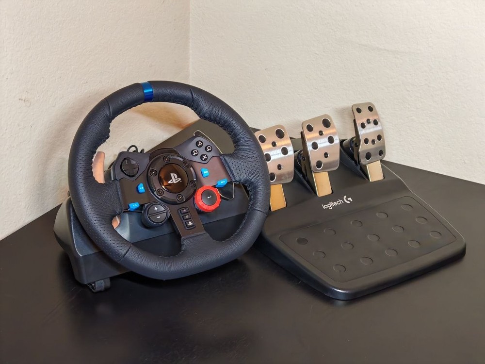 Logitech G29 Driving Force Wheel & Pedals - Tested Working