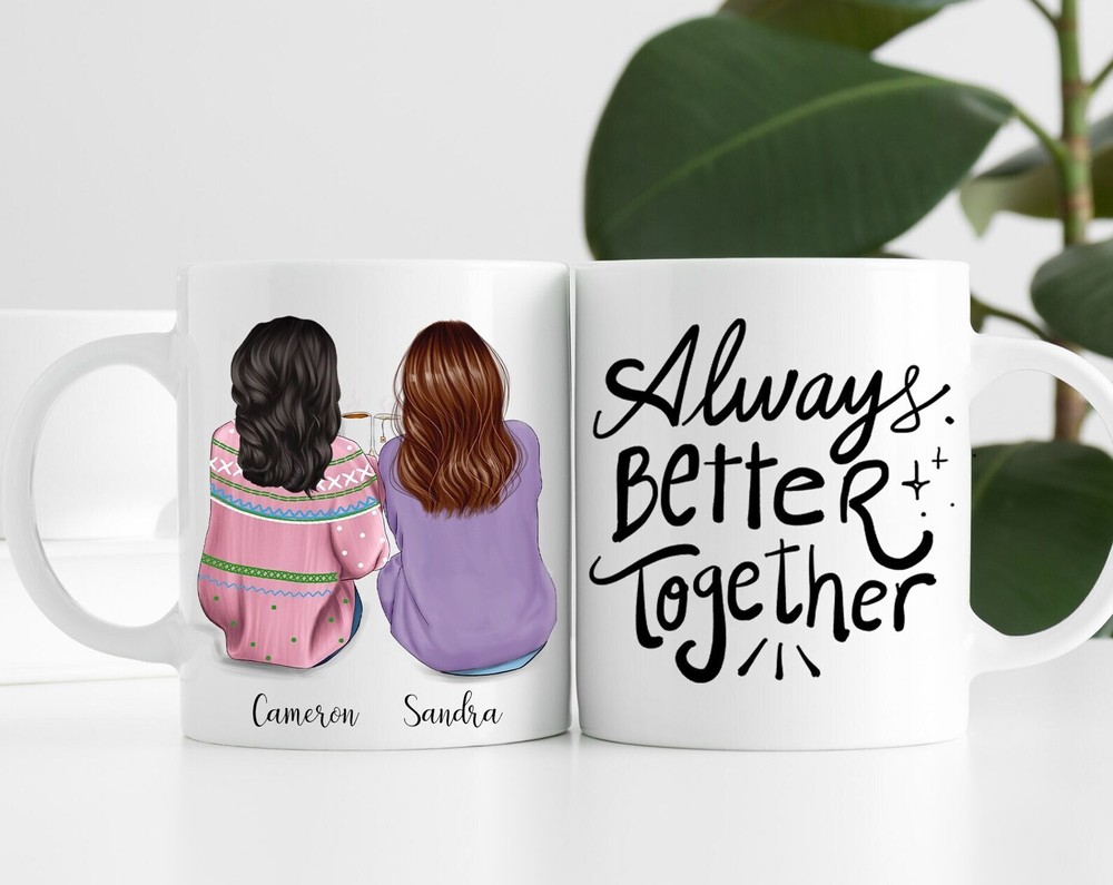 Mother And Daughters Mug Mom Coffee Mug Personalized Mom Mug Gift For Mom From D
