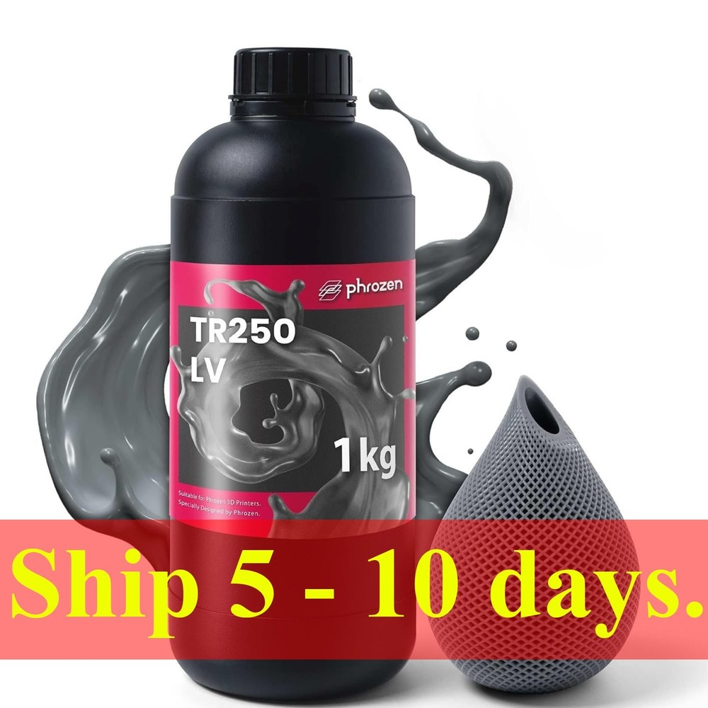 Phrozen TR250LV High Temp Functional Resin 1KG for 3D Printing