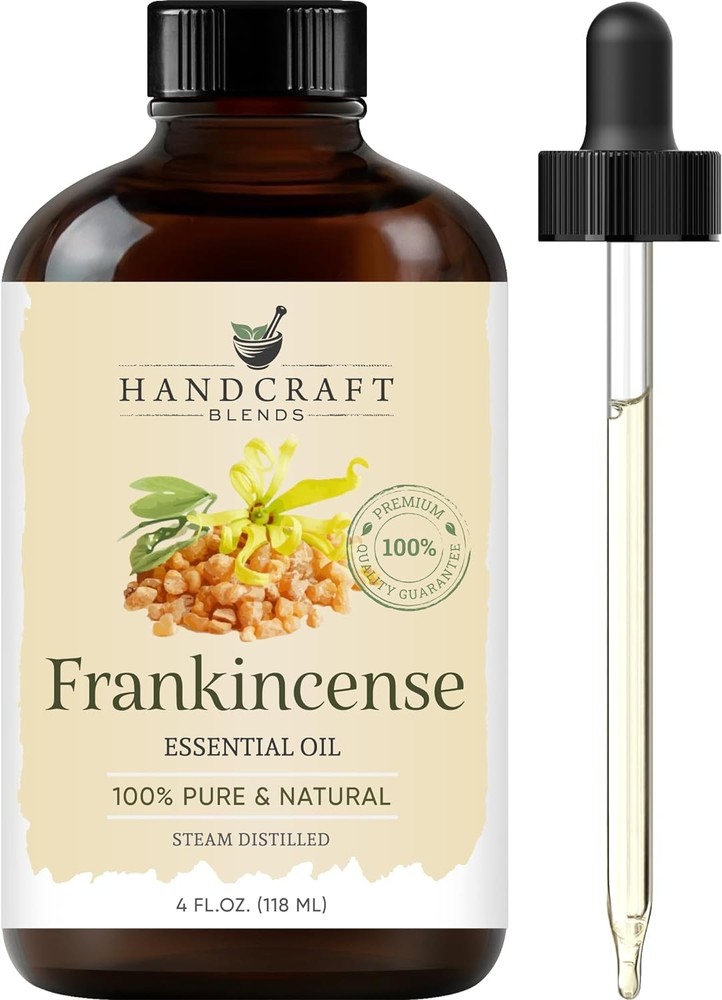 Premium Frankincense Essential Oil - Handcrafted 4 oz Bottle