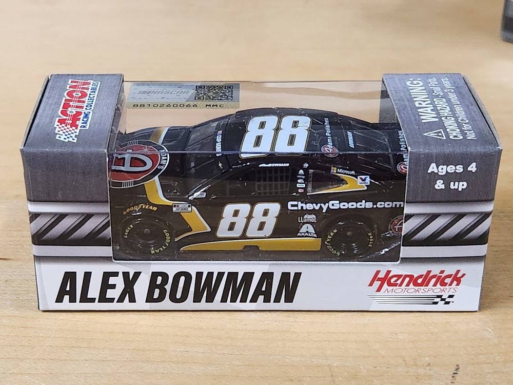 2020 #88 Alex Bowman Chevy Goods Adam's Polishes 1/64 Action NASCAR Diecast