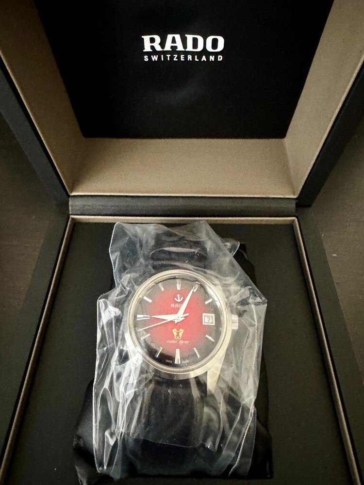 RADO Golden Horse Limited Edition 1957 Automatic Unisex Watch in Red