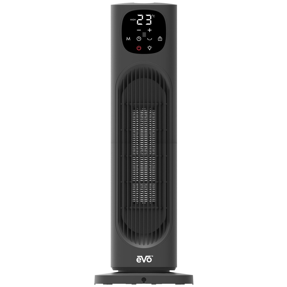 Digital Tower Ceramic Heater (with Remote Control) – Automatically Conserves ...