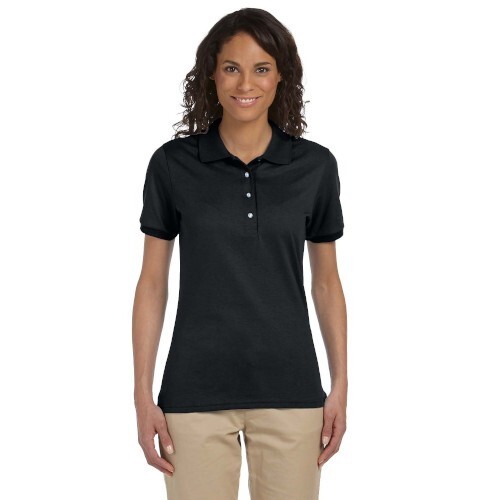 Jerzees Ladies' 5.6 oz., SpotShield Ladies' Jersey Polo