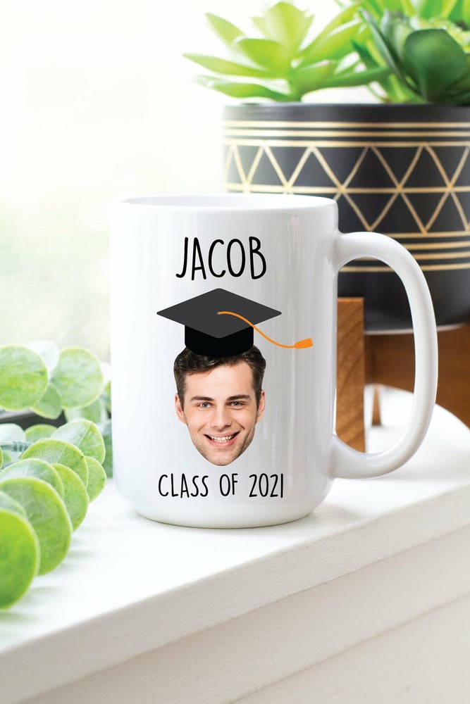Graduation Gift For Him For Son Photo Mug For Graduation Face Gift Mug