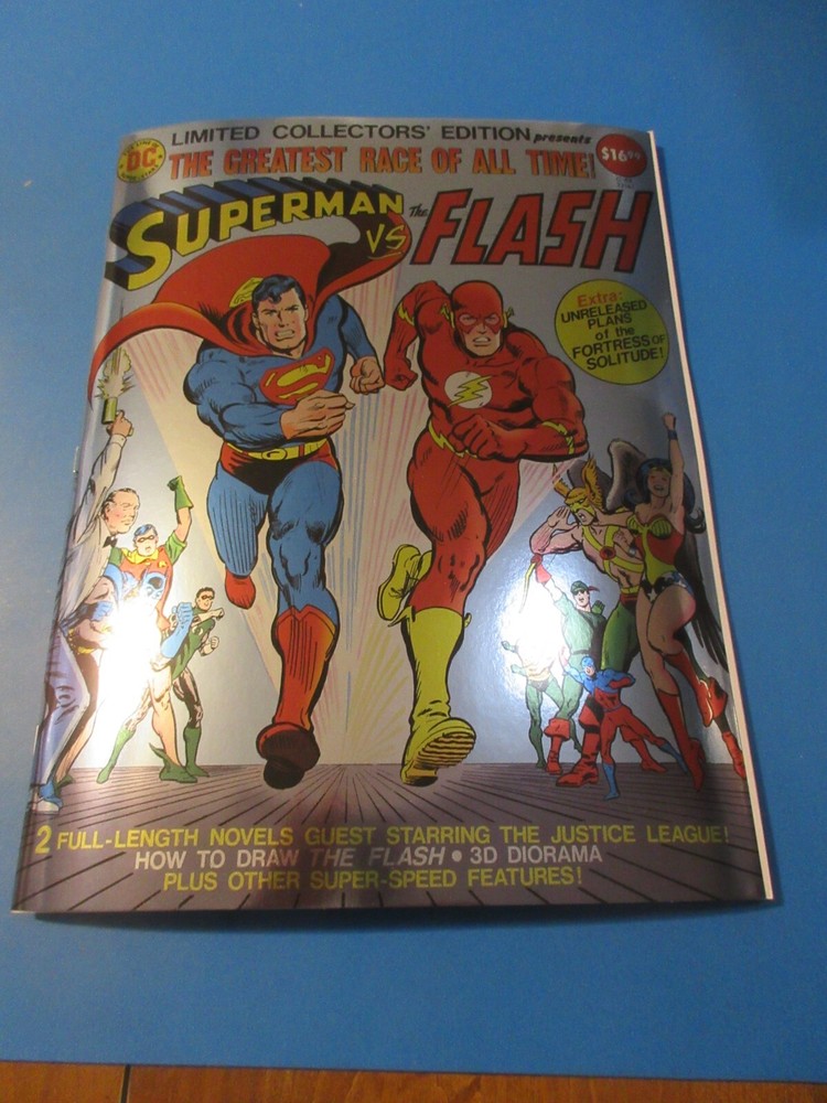 Superman vs Flash Treasury Edition Facsimile Foil Variant NM Gem Mint