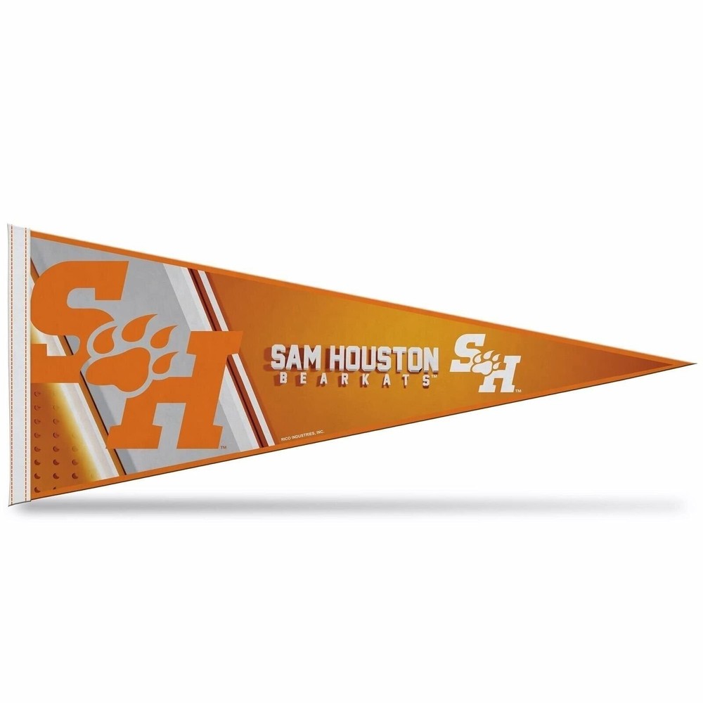 Sam Houston State University Bearkats 12x30 inch Pennant, Primary Logo, Soft...