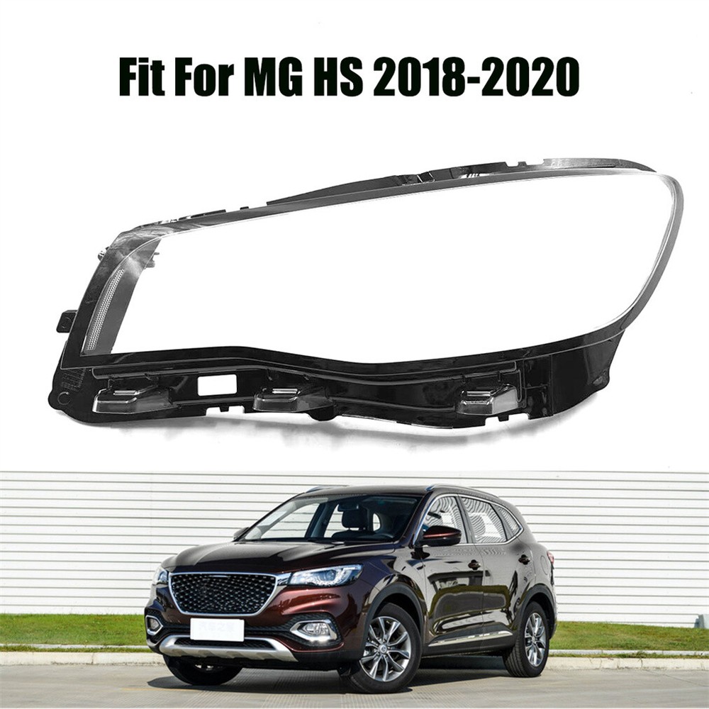 Fit For MG HS 2018-2020 Headlight Headlamp Clear Lens Left Cover 1Pcs