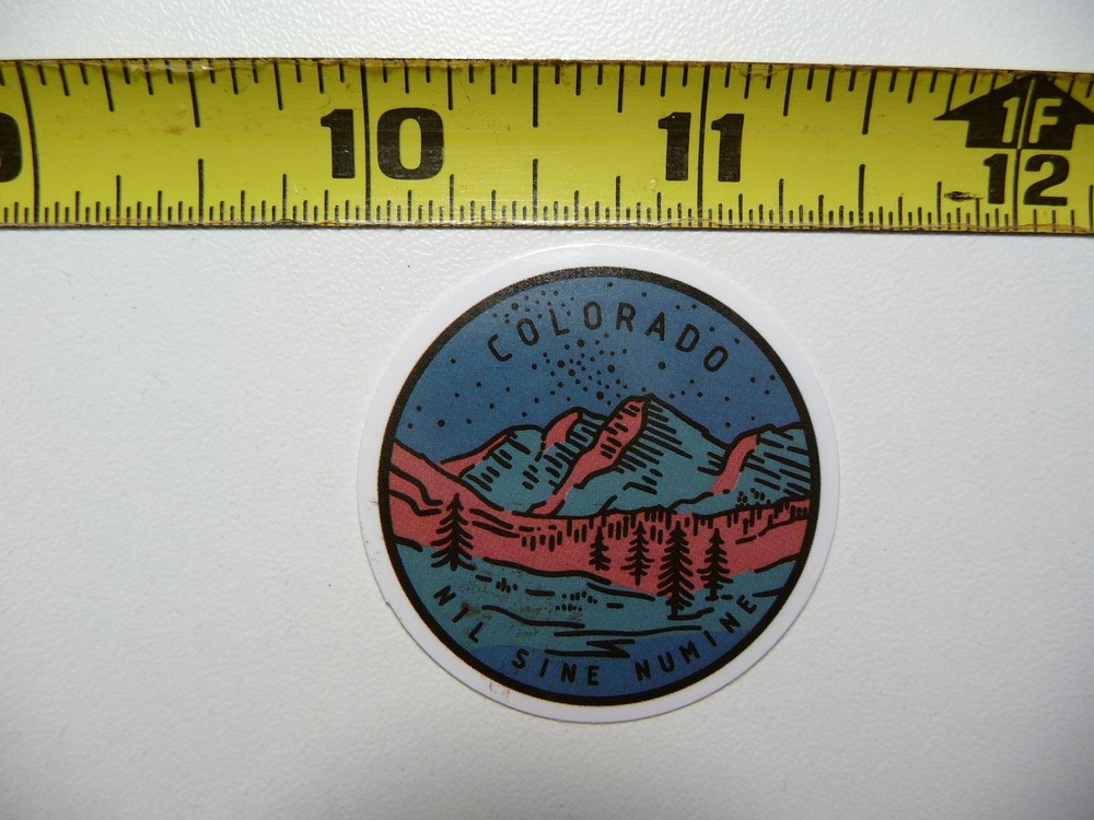 COLORADO STICKER DECAL LOVE HOME STATE MOTTO PRIDE FUN