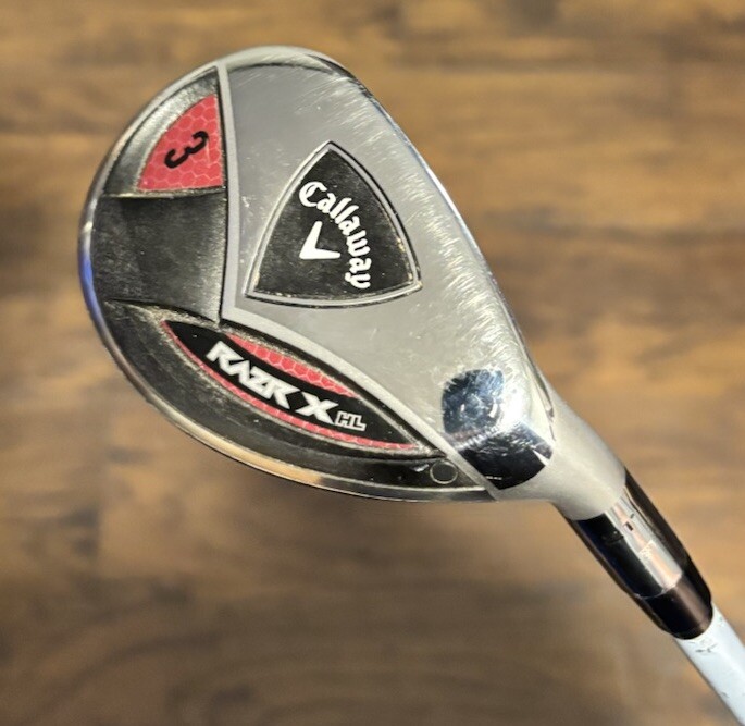 Callaway Razr X HL 21° 3 Hybrid Right Hand Graphite Stiff Flex with Headcover