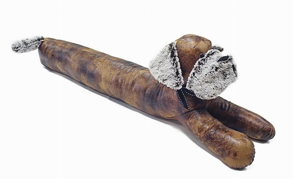 Dog Faux Leather Draught Excluder item 72282