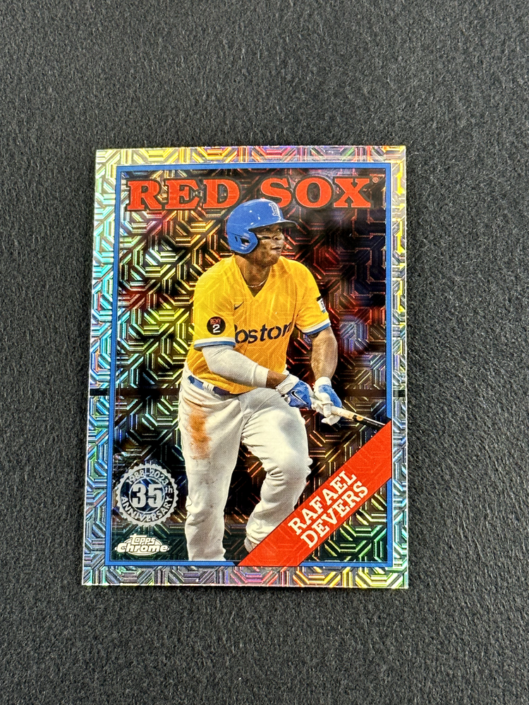 2023 Topps Series 1 RAFAEL DEVERS Chrome Mojo Silver Pack #T88C-47 Red Sox