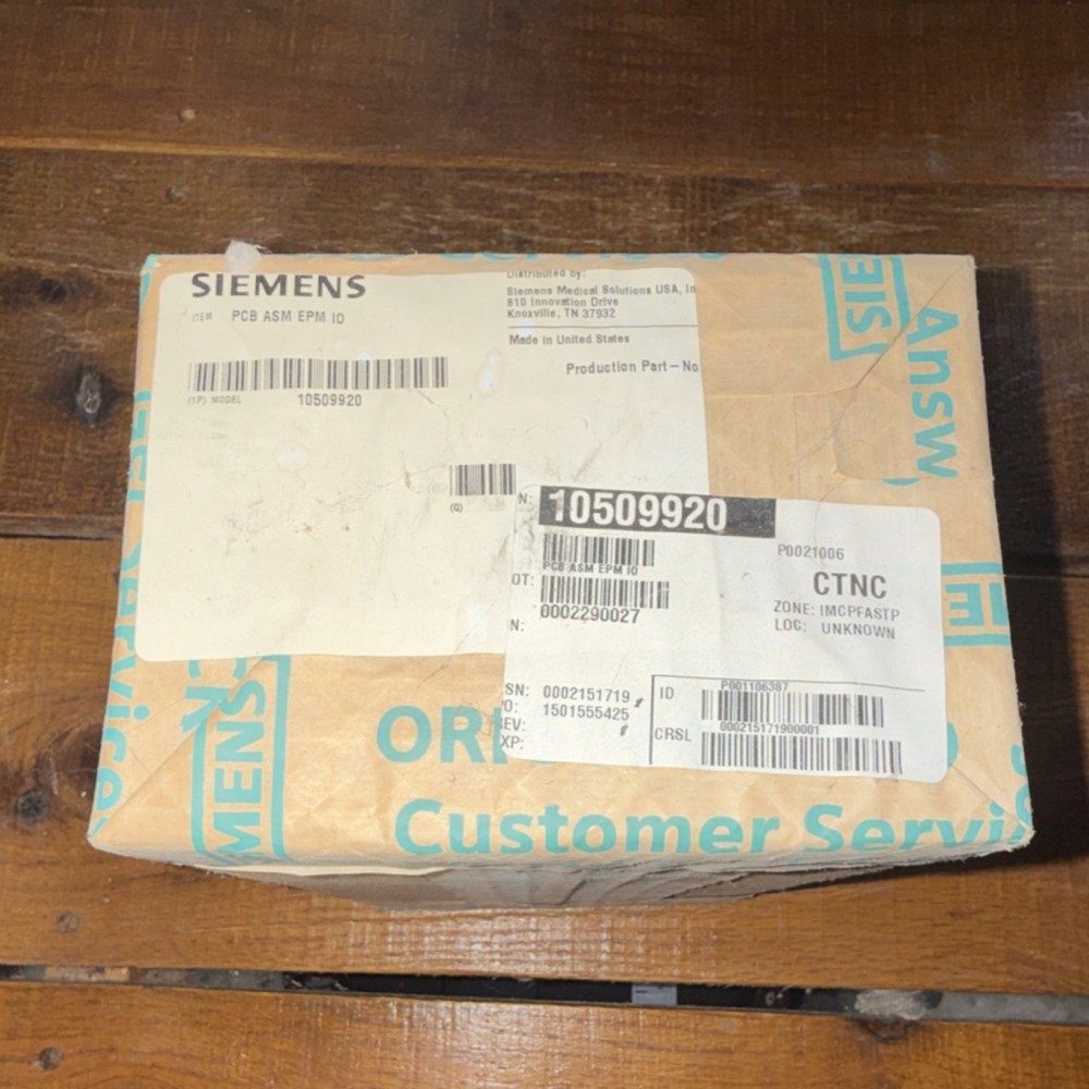 Siemens PCB ASM EPM IO PLC Processor Module 10509920 Industrial Automation