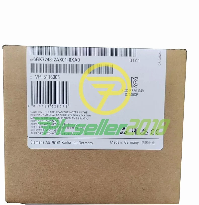 6GK7 243-2AX01-0XA0 SIEMENS 6GK7243-2AX01-0XA0 CP 243-2 Communications Processor