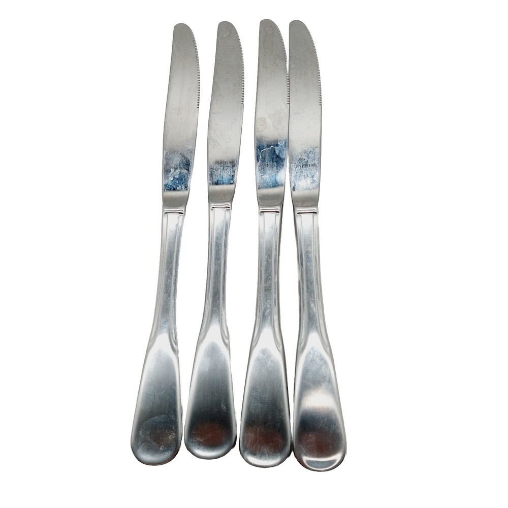 Oneida Yankee Clipper Set Of 4 Knives Stainless Flatware 9