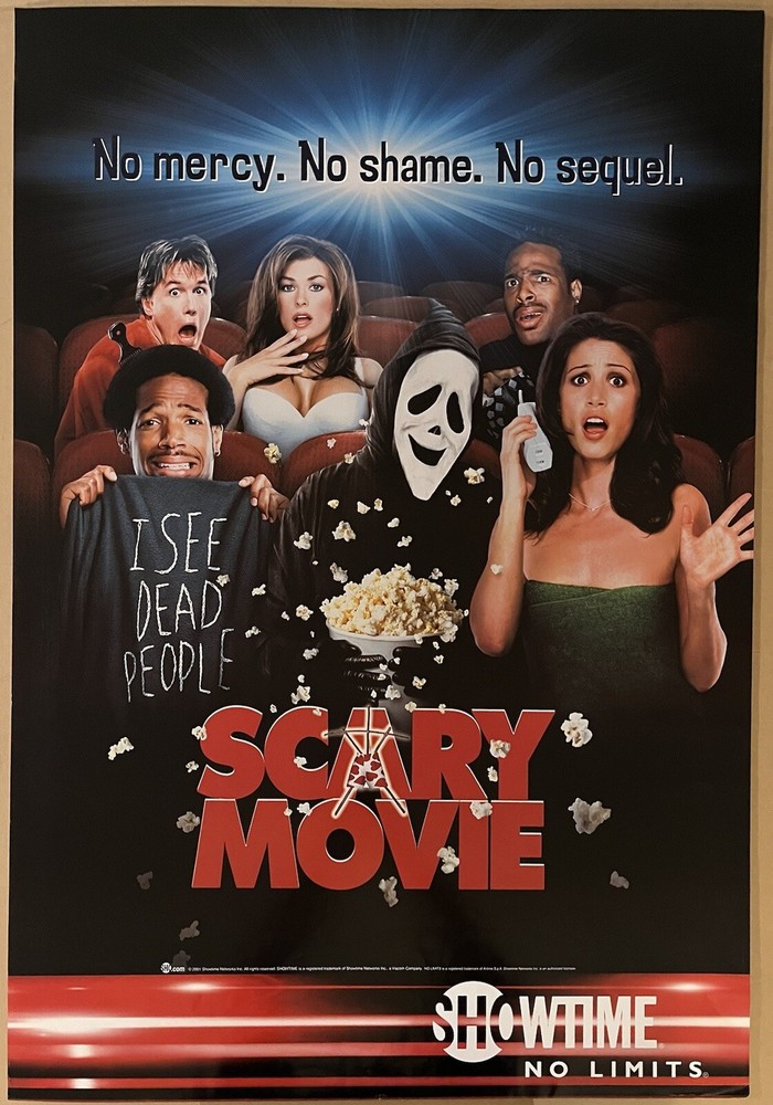Scary Movie + A Haunted House 2 Original Movie Posters RARE Wayans Brothers Lot